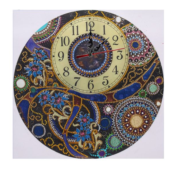 DIY Mandala Special Shaped Diamond Painting Clock