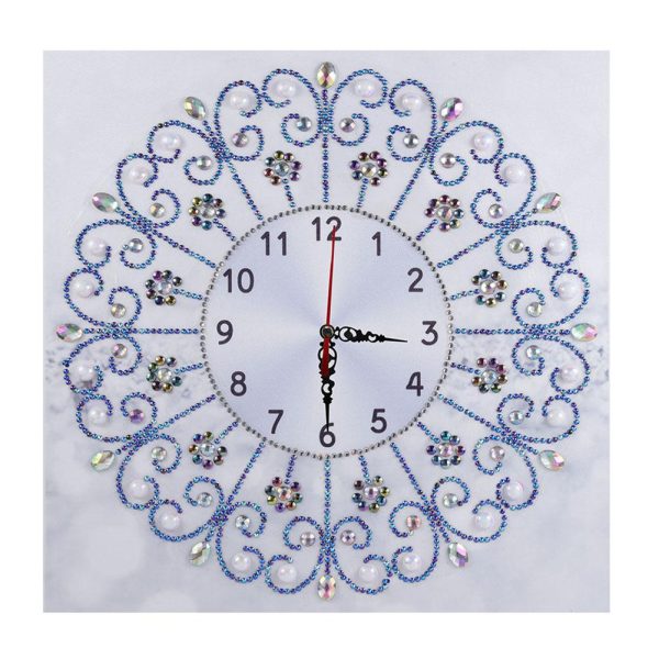 5D DIY Special Shaped Diamond Painting Clock Cross Stitch Mosaic Kit